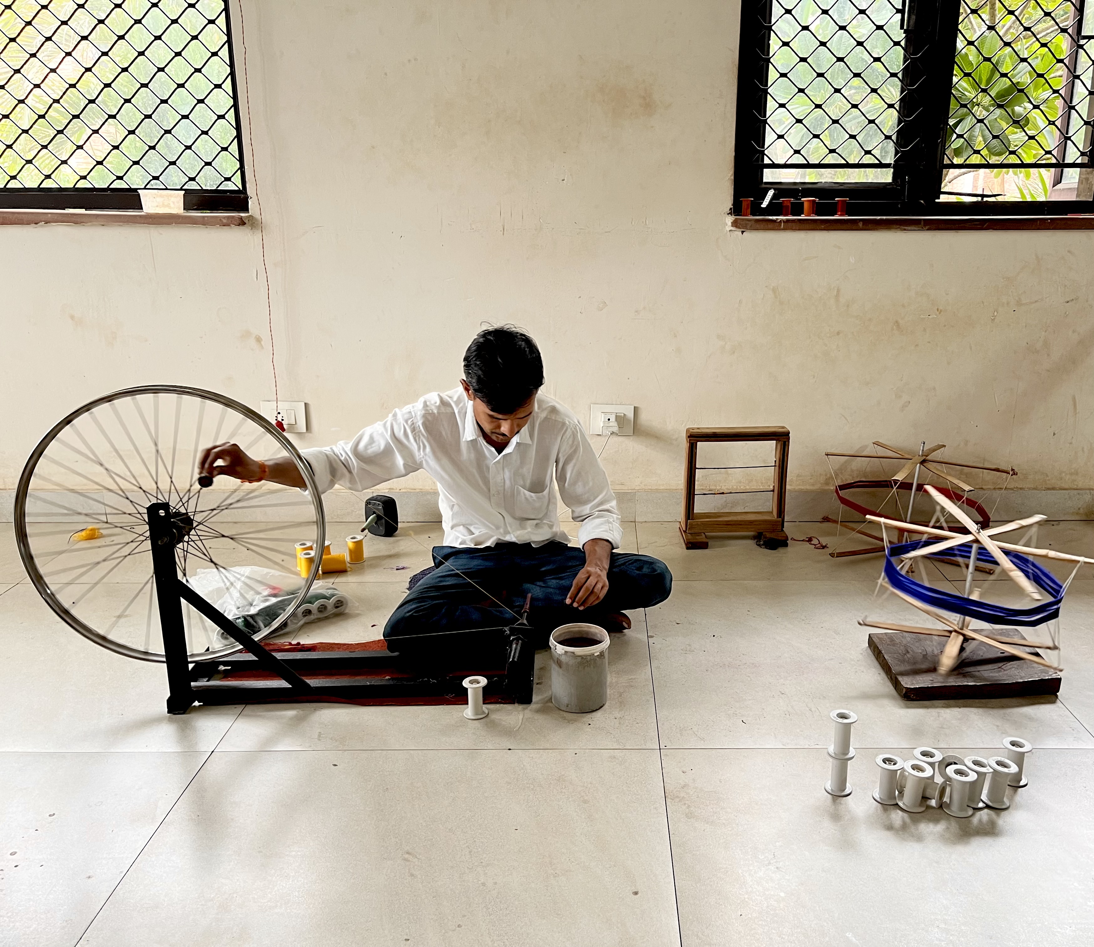 Chanderi Handloom weaver - Motamal Handlooms