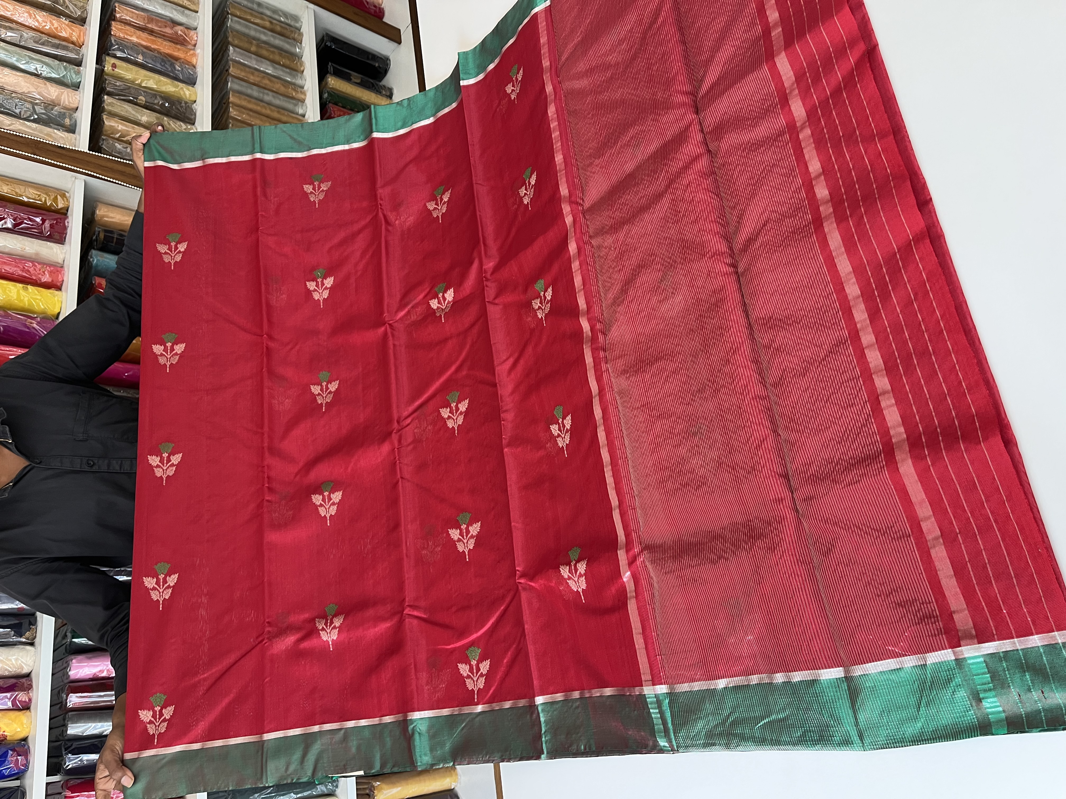 Chanderi Pattu soft Silk Sarees