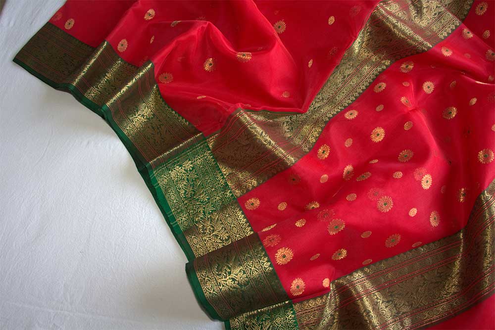 Chanderi Sarees - Motamal Handlooms, Chanderi