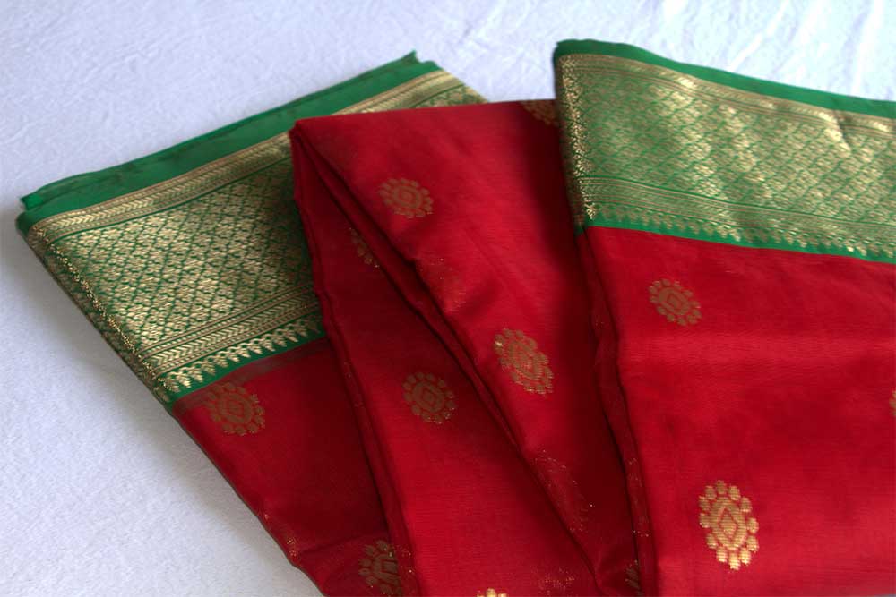 Chanderi Sarees - Motamal Handlooms, Chanderi