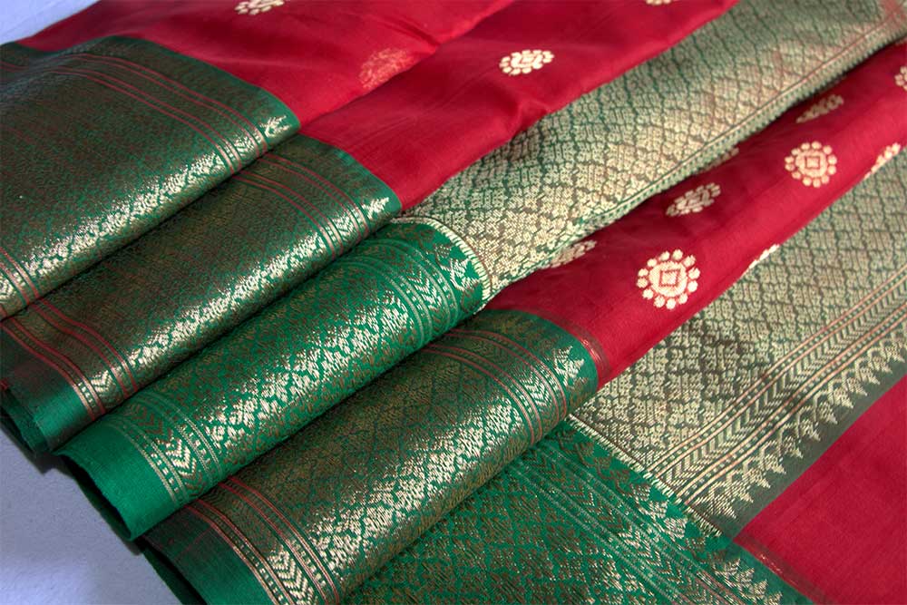 Chanderi Sarees - Motamal Handlooms, Chanderi