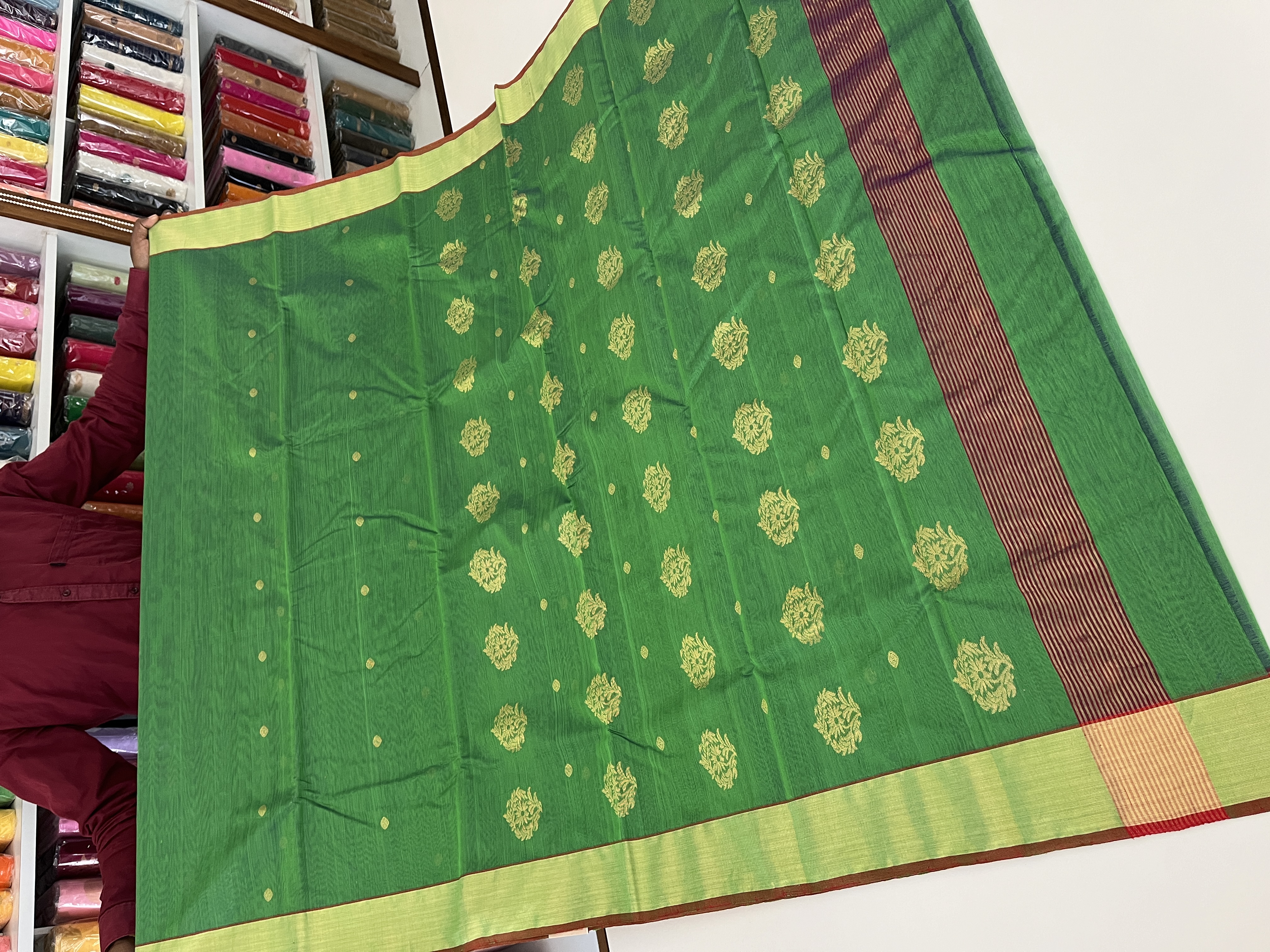 Chanderi Silk Merc.Cott. Sarees
